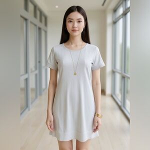 Elegant Gray Women's Dress